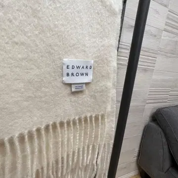 EDWARD BROWN 캐시미어 100% 머플러