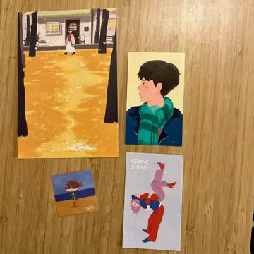 tsuno 아트 프린트 4매 세트