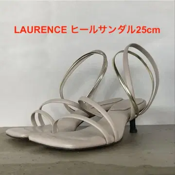 [ 미사용 새상품 란스 ] 스트랩 힐 샌들(25cm)