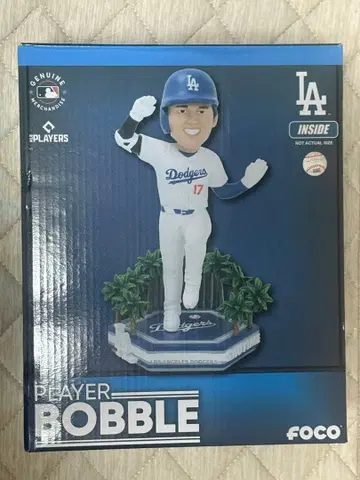 한정판 MLB 다저스 오타니 쇼헤이 보블헤드 시리얼 넘버 포함