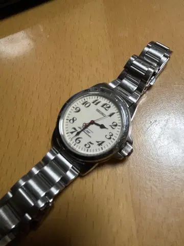 신칸센 JR 도카이 승무원용 SEIKO 쿼츠 손목시계 실버