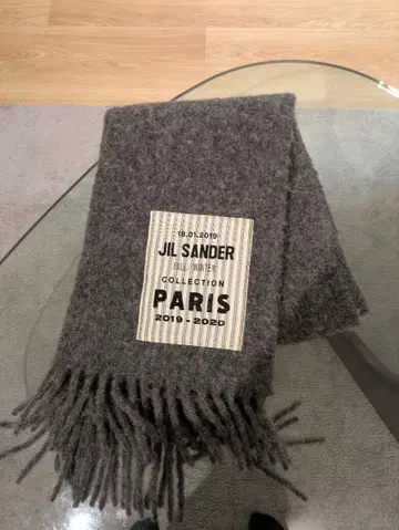 JIL SANDER 그레이 머플러