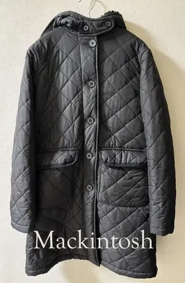 매킨토시 롱 코트 보아 Mackintosh