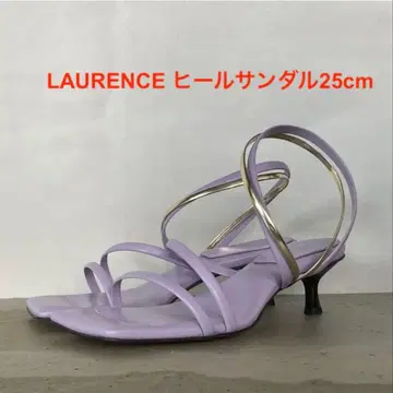 [ 미사용 새상품 란스 ] 스트랩 힐 샌들(25cm)