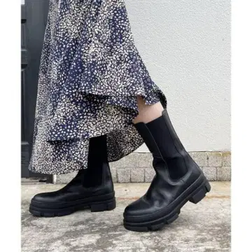 Spick & Span [ REMME ] 미들 사이드 고어 부츠