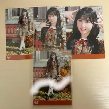 야마모토 안나 이코러브 =LOVE 브로마이드 친필 사인 히키 노멀컴프