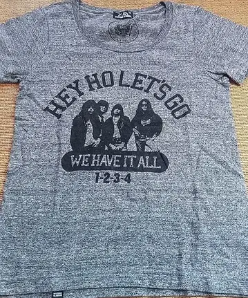 HYSTERIC GLAMOUR 반팔 T셔츠 프리 사이즈 그레이