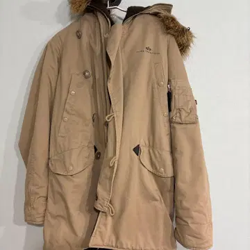 ALPHA INDUSTRIES 모즈 코트 N-38 M 사이즈
