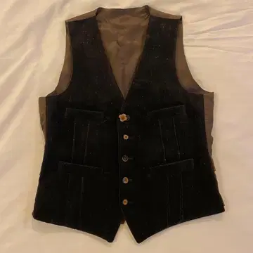 LARDINI 벨로아 베스트 size46 부토니에르 이탈리아제