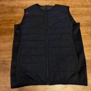 AG 충전솜 지퍼 베스트 블랙 츠루야 골프 브랜드