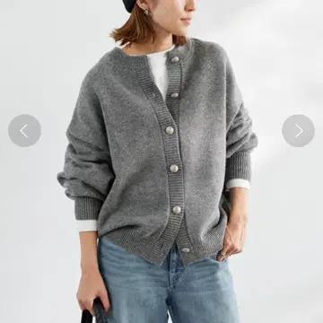 [ FRAMeWORK ] 메탈 버튼 2WAY 가디건 프리 사이즈