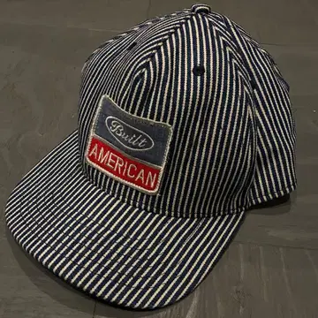 90s 빈티지 트래커 캡 히코리 스트라이프 USA 제