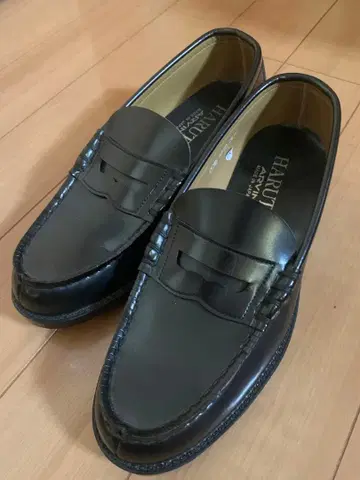 HARUTA 블랙 로퍼