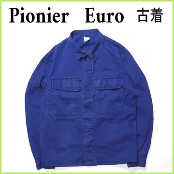 Pionier 커버올 유로 워크 구제 의류 헤링본 자켓