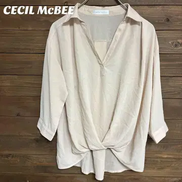 [세실 맥비] CECI McBEE 베이지 블라우스 F