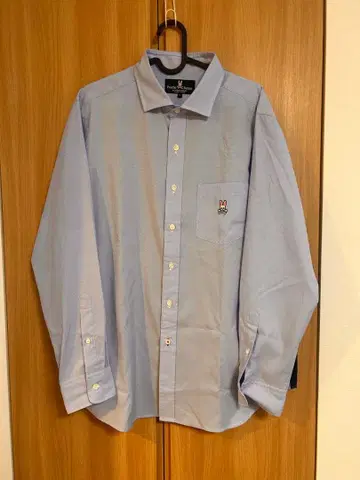 사이코 버니 바이컬러 롱 슬리브 셔츠 L