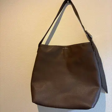 PAPILLONNER 버클 원숄더백 브라운