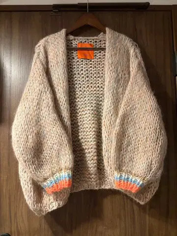 LES TRICOTS D'O / 레트리코도르 모헤어 니트 가디건