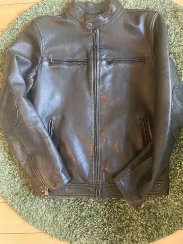 바나나 리퍼블릭 가죽 자켓 싱글 라이더 남성용