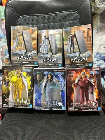 삼대장 피규어 6개 세트 미사용