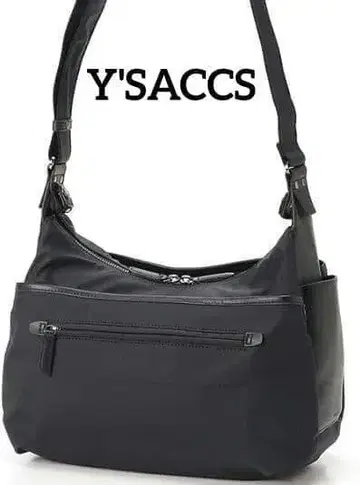 특가 이삭 숄더백 나일론 타프타 x 리사이클 가죽 데일리