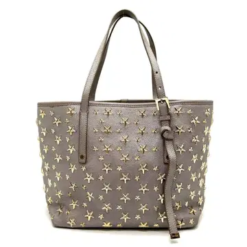 JIMMIY JHOO 지미추 사샤 토트백 스터드 S 가죽