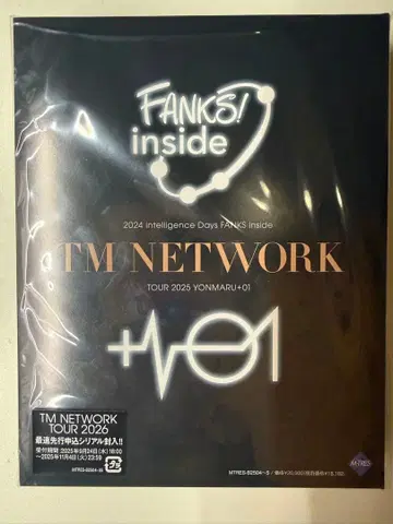 TM NETWORK TOUR 2025 YONMARU+01 Blu-ray