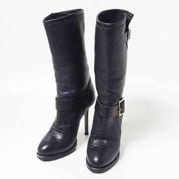 [ JIMMY CHOO ] BIKER 핑힐 부츠 엔지니어 부츠