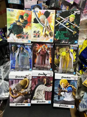 원피스 피규어 9점 세트 미사용