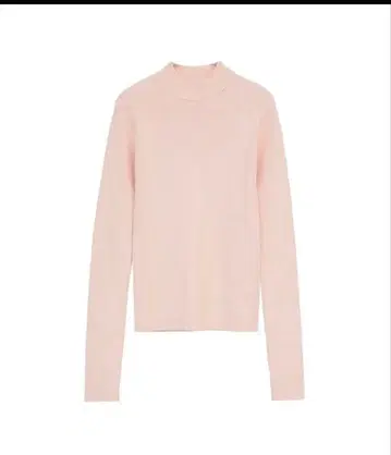 클라네 H/N RIB KNIT TOPS 핑크