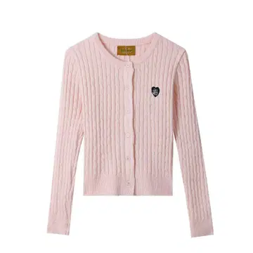 Call me baby 리브 핑크 가디건