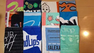 밴드 굿즈 타월 묶음 판매