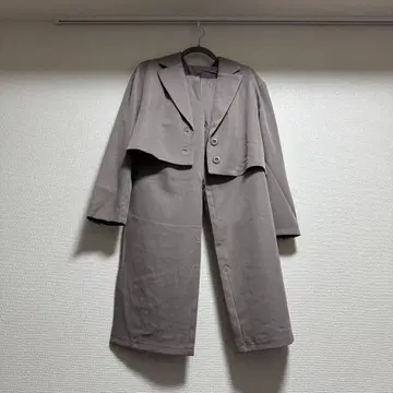 크롭 자켓 팬츠 셋업