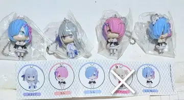 미개봉 Re: 제로 컬렉션 피규어 세트 전 4종