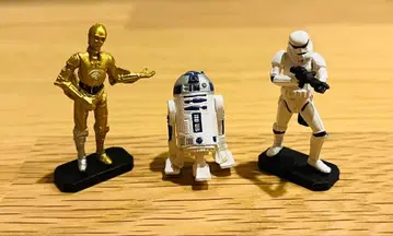 스타 워즈 미니어처 피규어 3개 세트