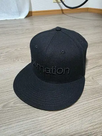 하와이 IN4MATION 캡 블랙 문자 블랙 레어