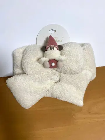 도쿄 디즈니랜드 크리스마스 리루린린 머플러