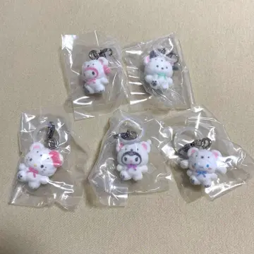 산리오 캐릭터즈 메지루시 액세서리 몽글몽글 스노우 세미 컴플리트