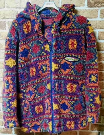 두꺼운 원단 플리스 자켓 빅 실루엣 M 아웃도어 캠핑 자켓