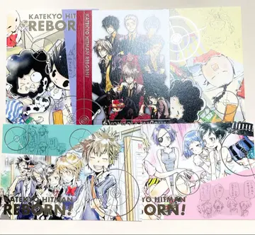 아마노 아키라 전시회 가정교사 히트맨 REBORN! 리본 금박 엽서