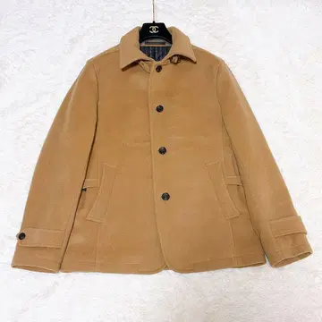 [ 새상품급 ] 빅 사이즈 남성용 비기 멜톤 피코트 퀼팅 벨트