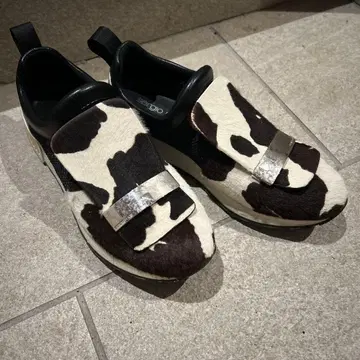 Sergio Rossi 소 패턴 슬립온 스니커즈 세르지오로시