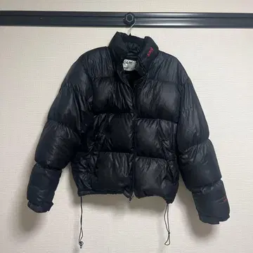 Schott NYC Dore 블랙 다운 자켓 USA의 S