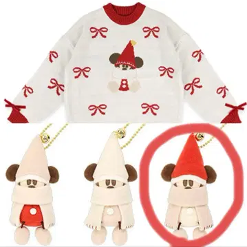 [세트 판매] 리루린린 스웨터 참 장미