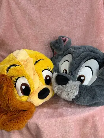 101마리 달마시안 팬캡 모자 디즈니 레이디 트럼프 2세트