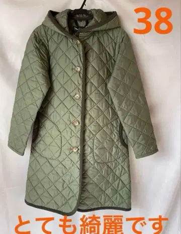 새상품급! [라벤햄] 퀼팅 자켓 코트 38 사이즈