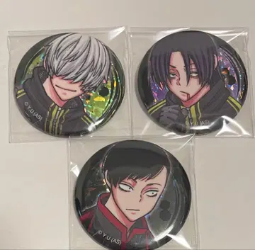 도원암귀 트레이딩 홀로그램 캔뱃지 네코사키 하쿠레 인난 유 나미키 와타루