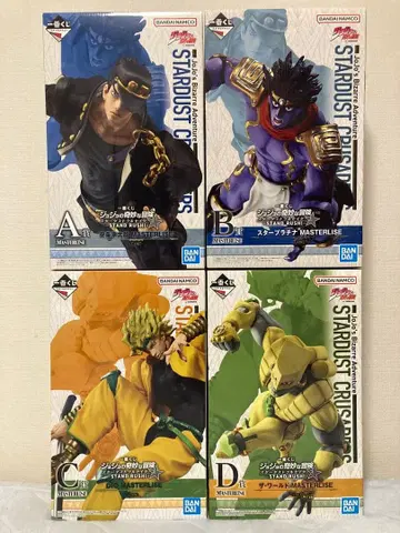 제일복권 죠죠 스타더스트 크루세이더즈 피규어 4체 세트