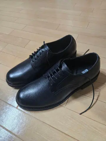 HARE 플레인 더비 슈즈 천연 가죽 가죽 신발 드레스 슈즈 남성용 블랙