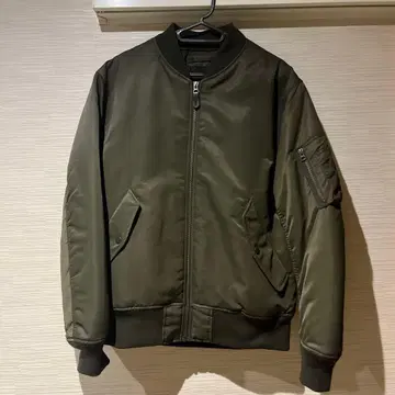 유니클로 MA-1 블루종 자켓 M